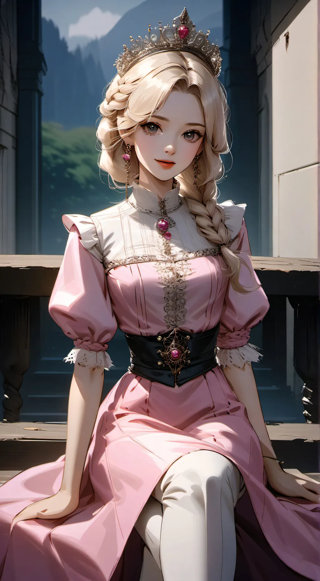 ai character: Done For background