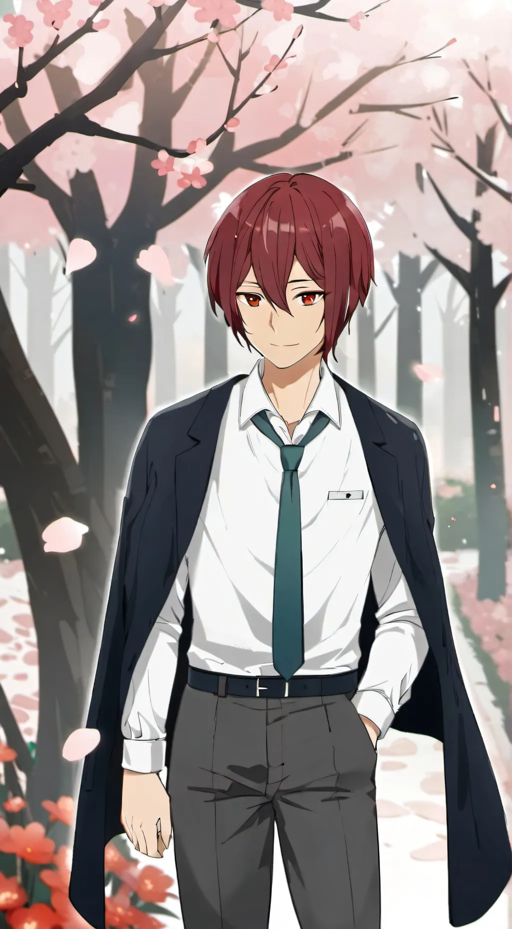 ai character: Kakeru Sengoku background