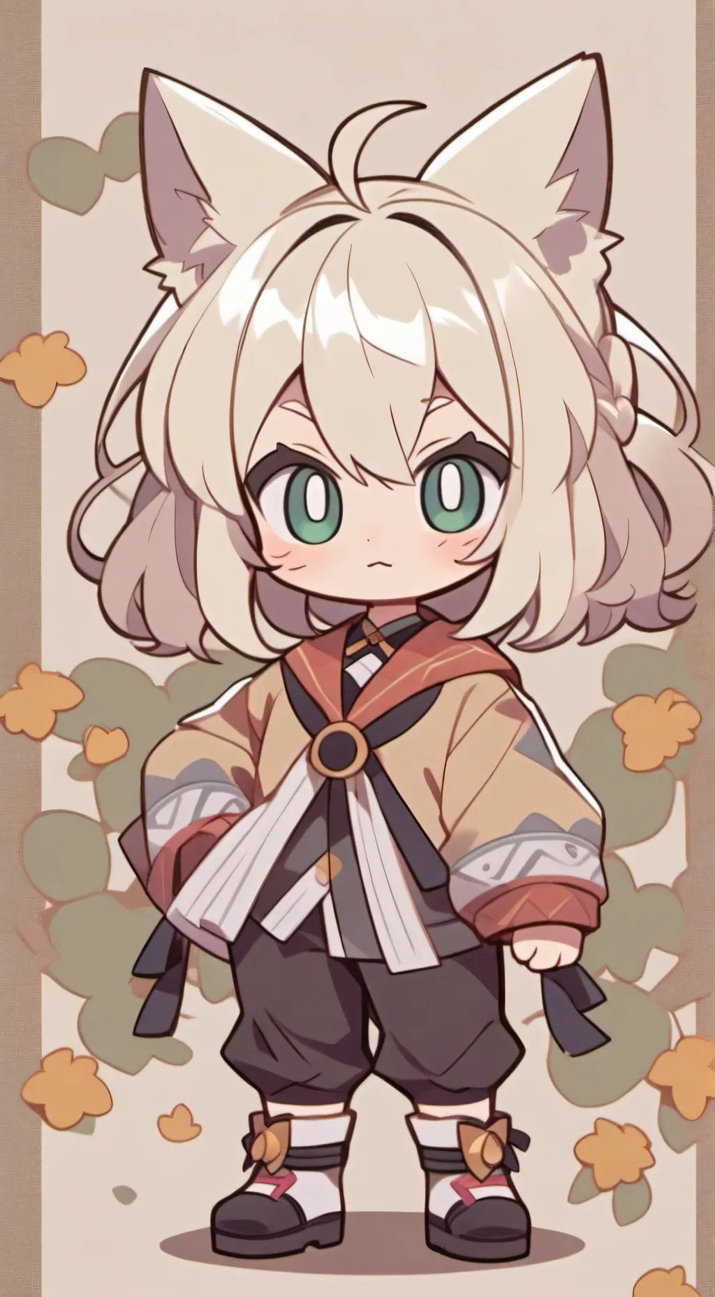 ai character: las maravillas background