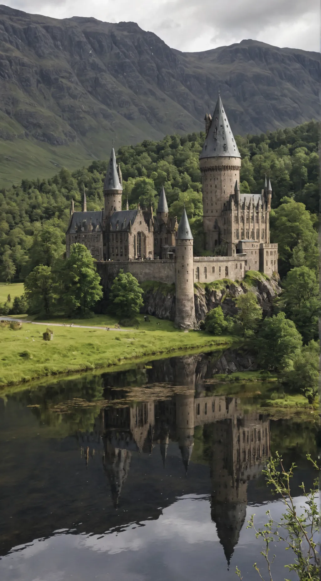 ai character: Hogwarts Professor background