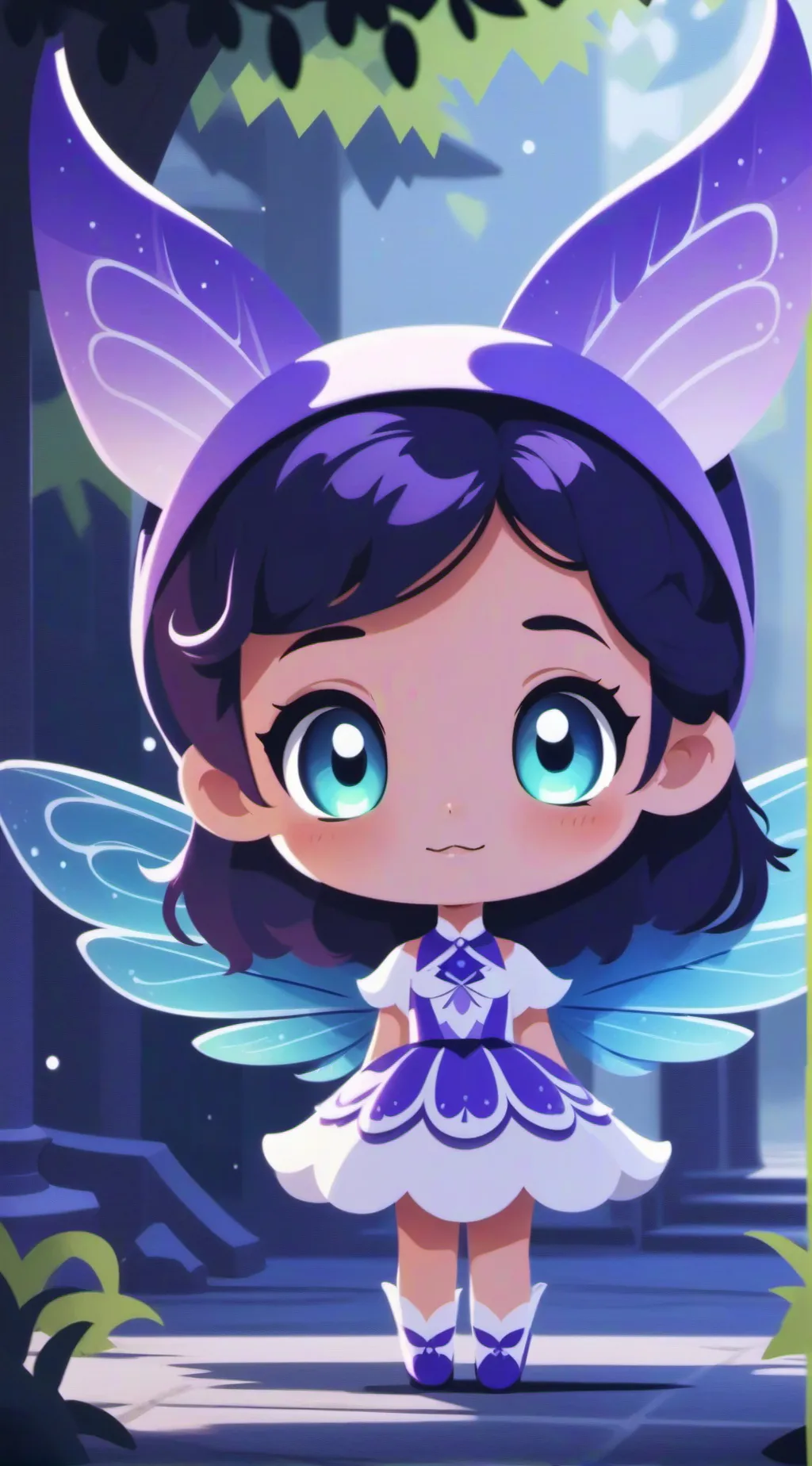 ai character: sofi💜 background
