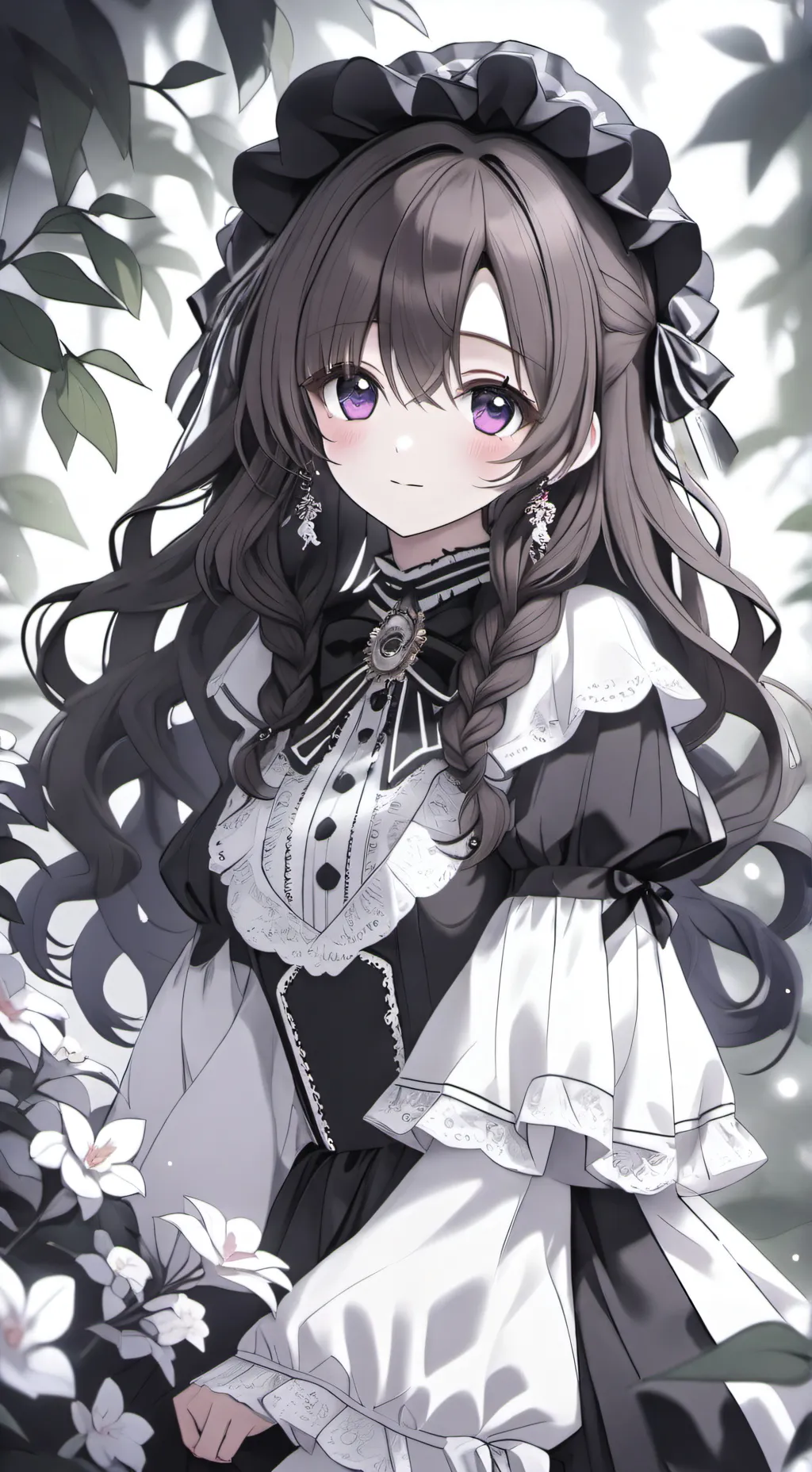 ai character: Celine🖤 background