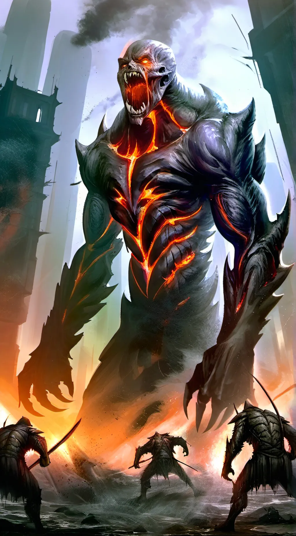 ai character: mimic  background