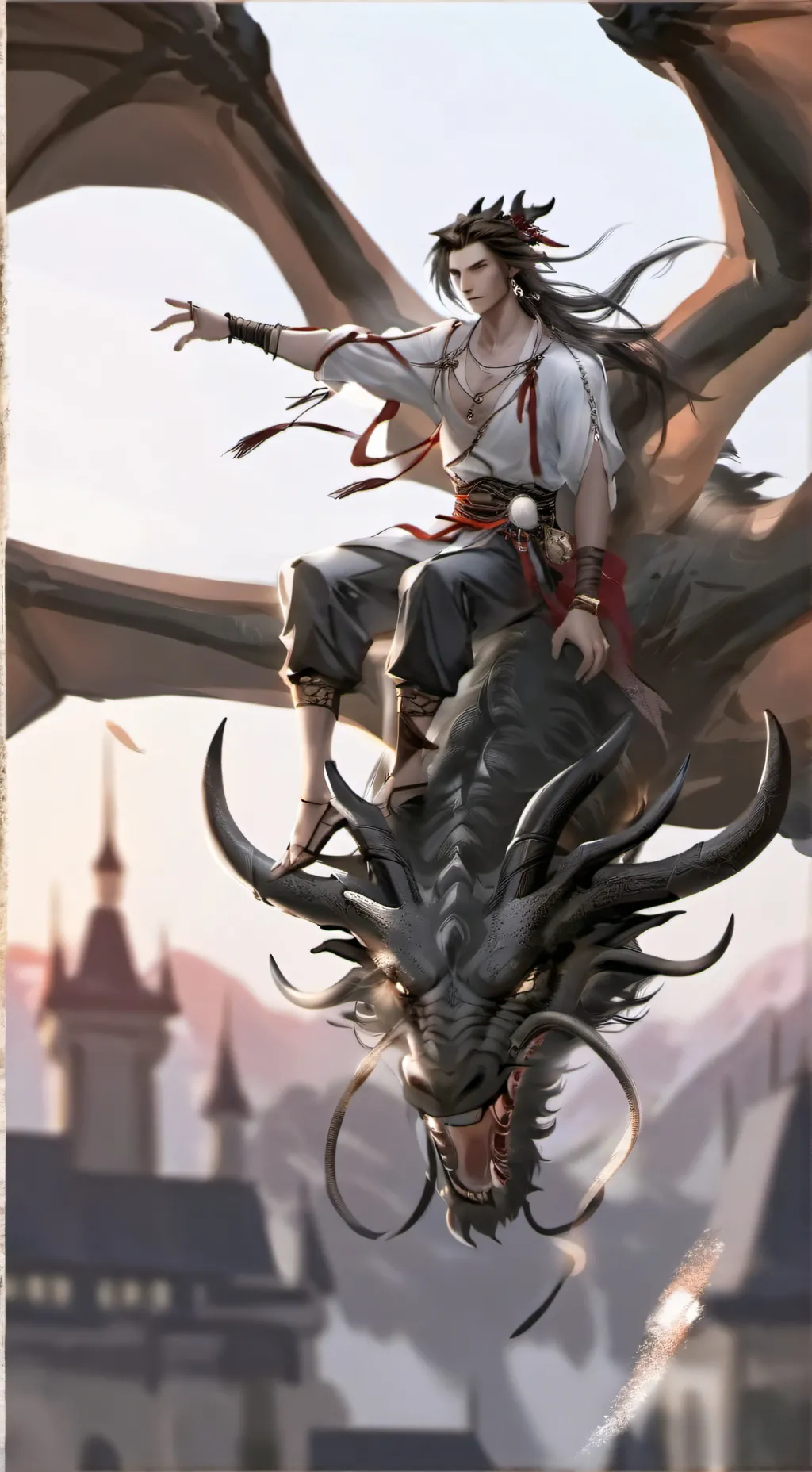 ai character: 2 stories background