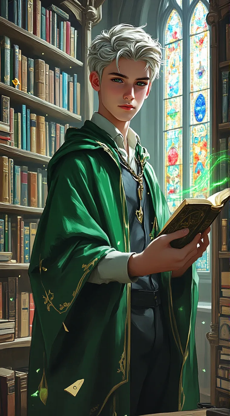 ai character: draco malfoy 2♥︎♡ background