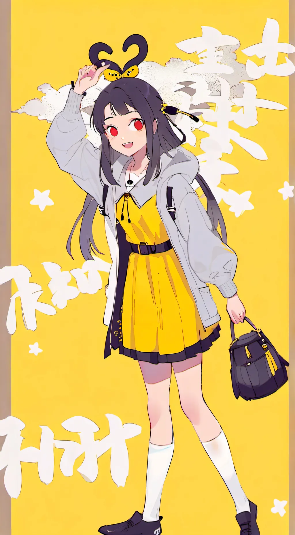 ai character: chinese teenagers background