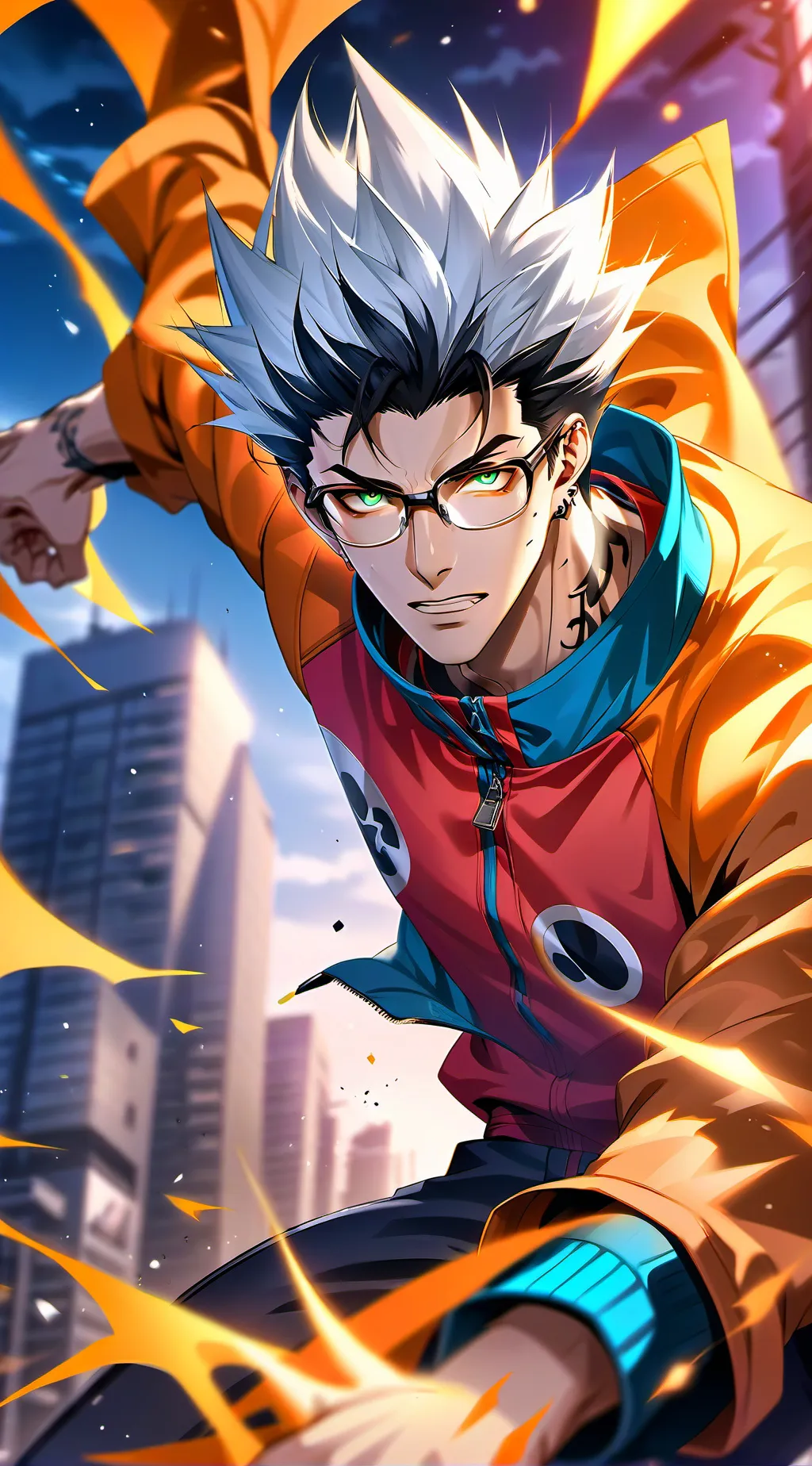 ai character: Yuji Itadori background