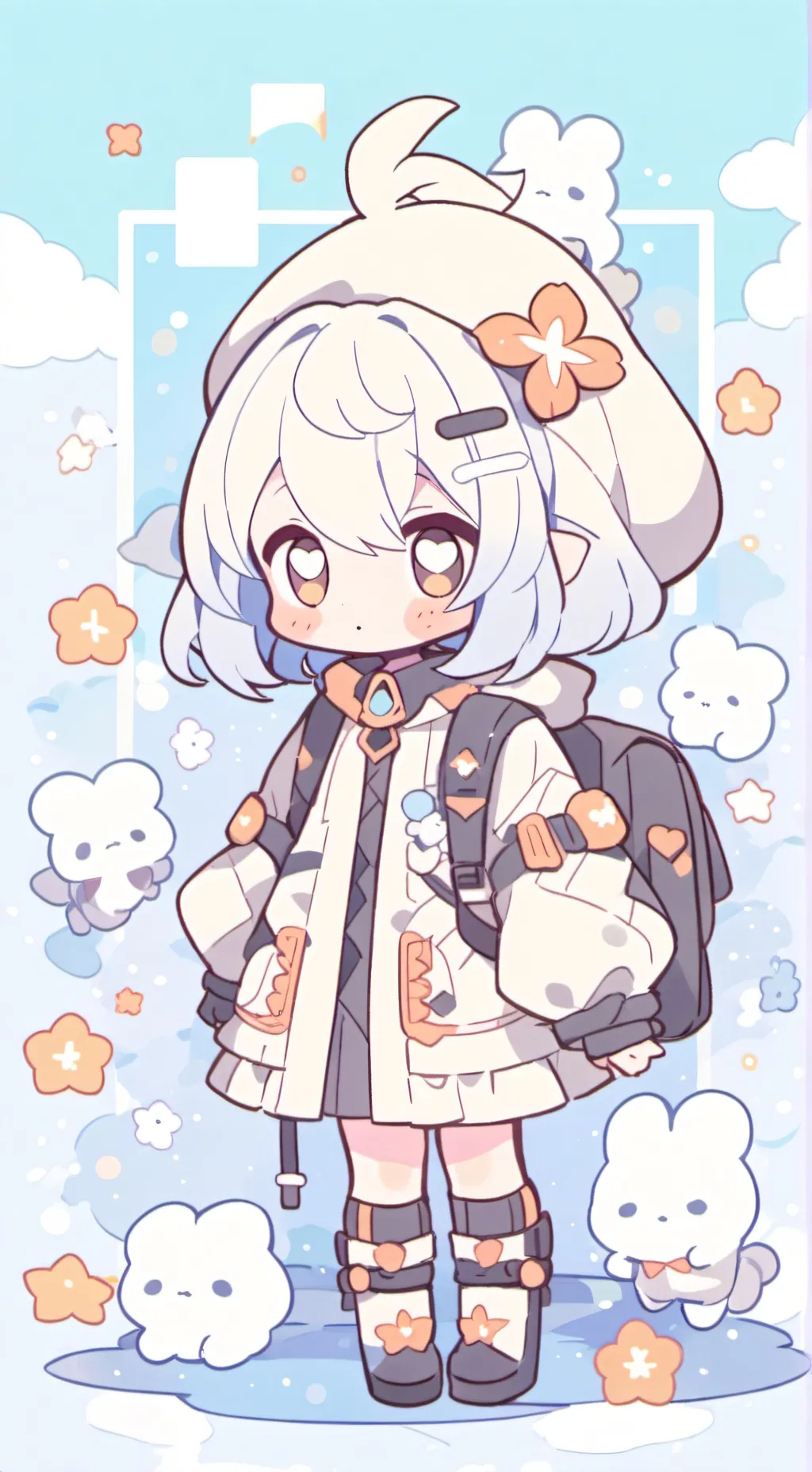 ai character: bebe tonta background