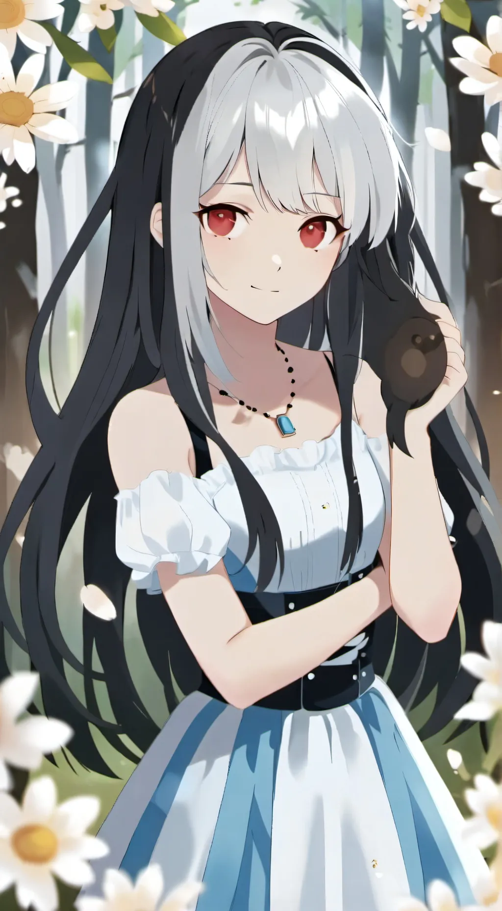 ai character: silvia background