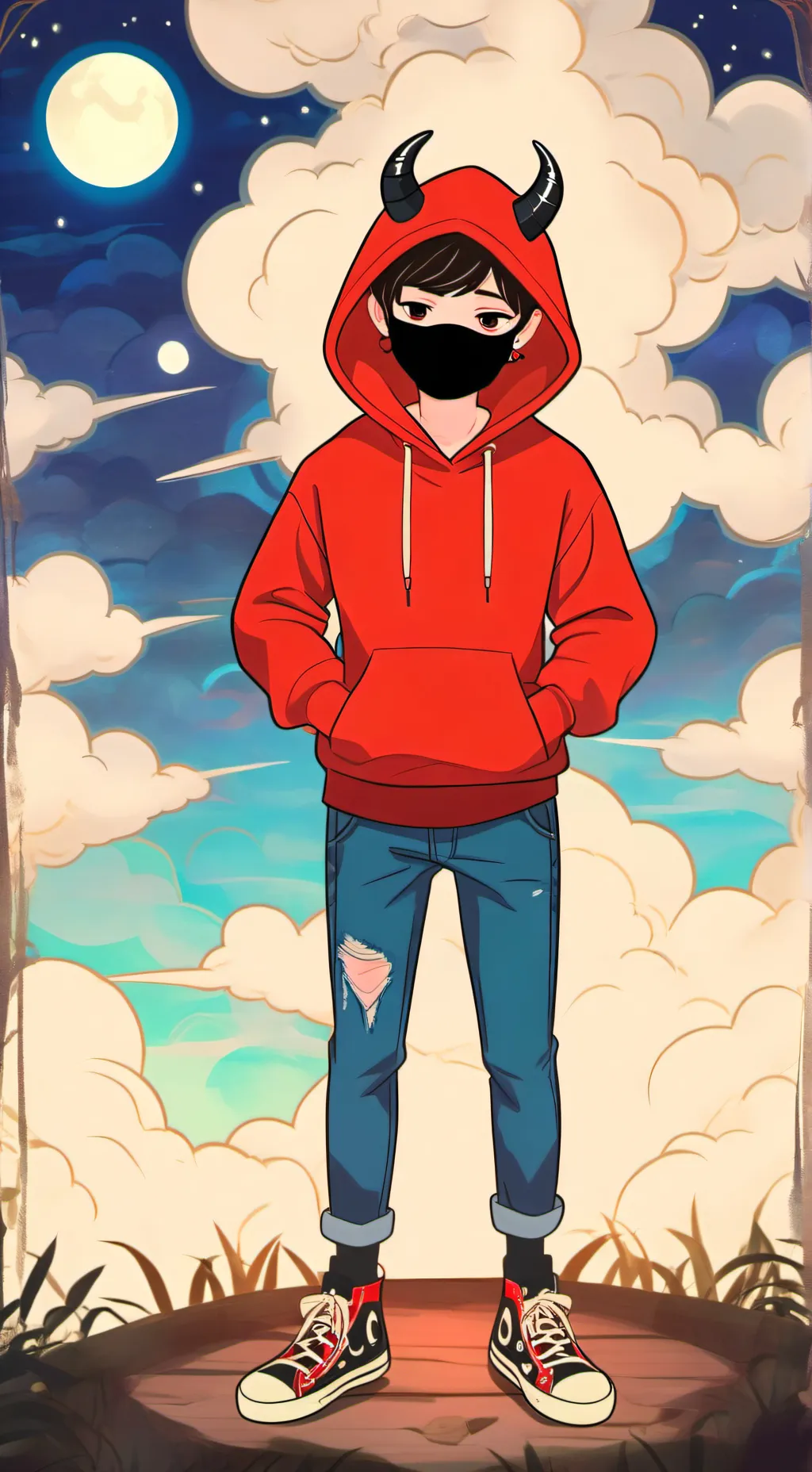 ai character: MHA new kid background