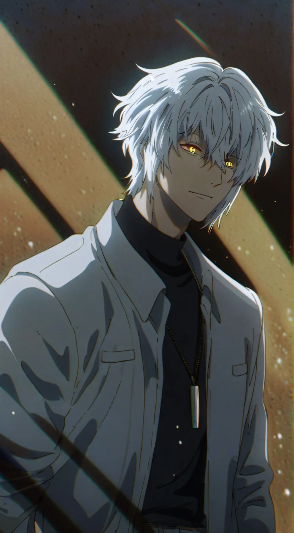 ai character: Leon background