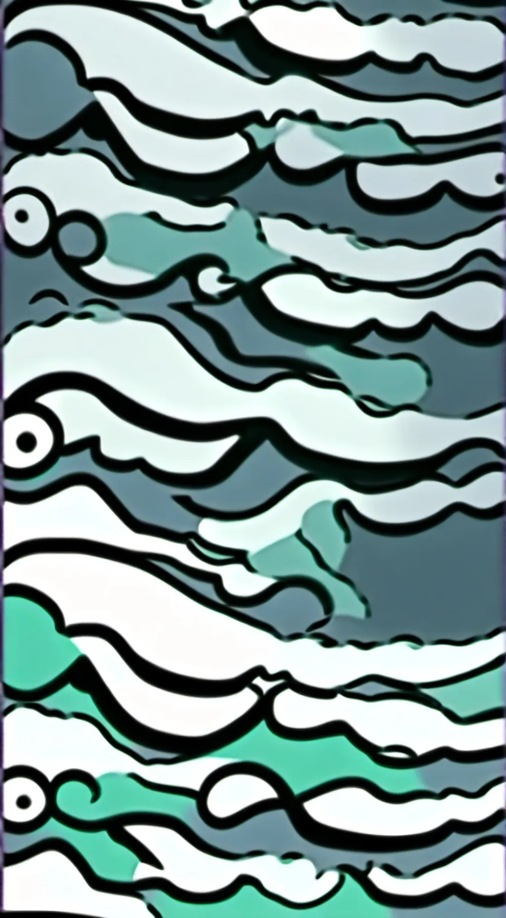 ai character: clock itft background