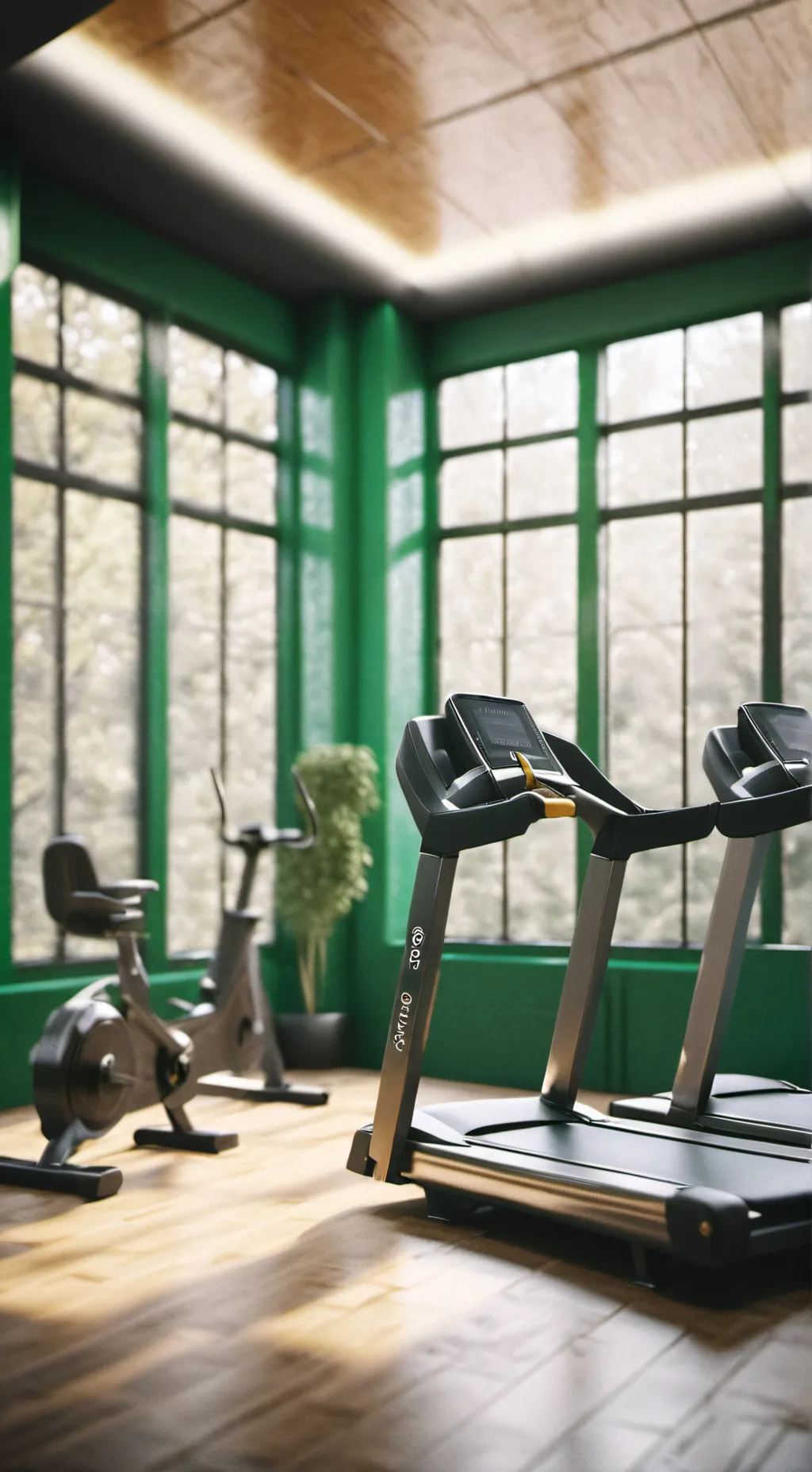 ai character: gym background