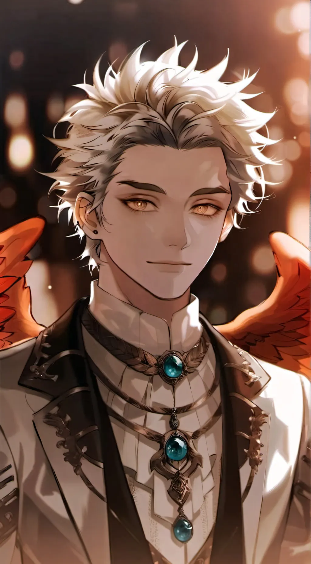 ai character: Keigo Takami  background