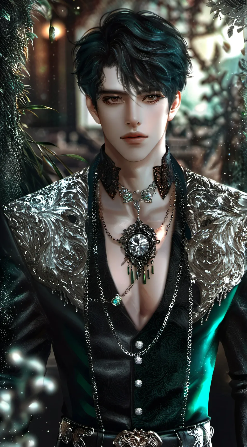 ai character: Zen background