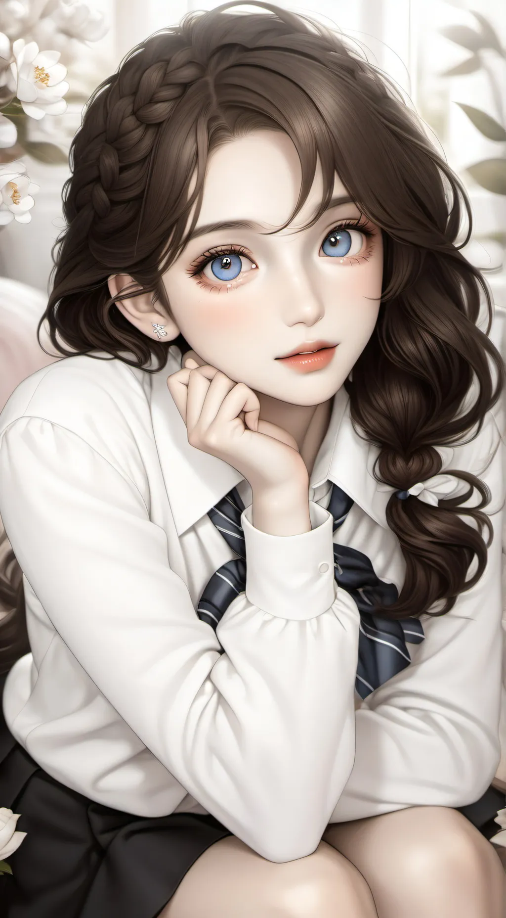 ai character: ☆ Andrea ☆ background