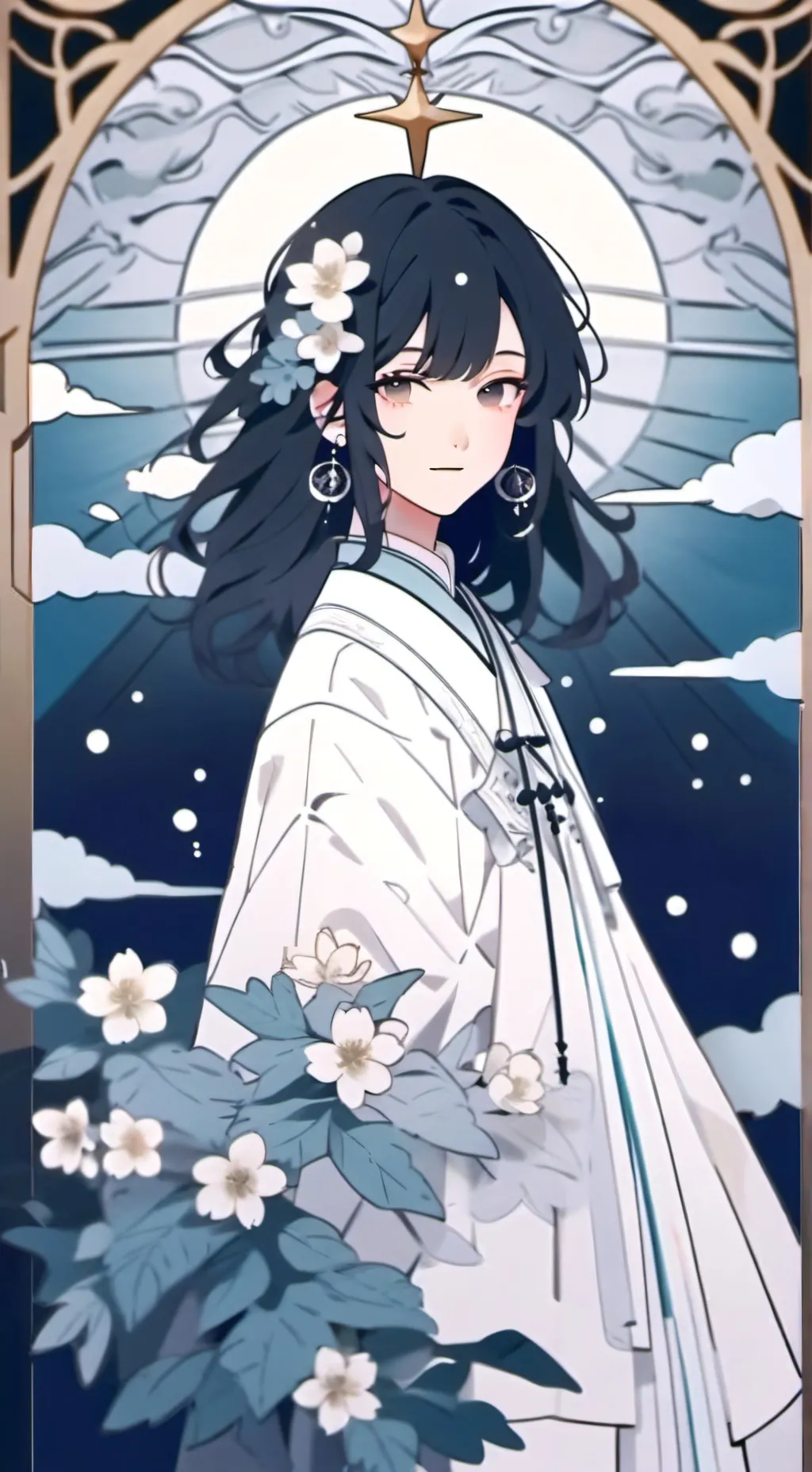 ai character: sprunki hate Gray background