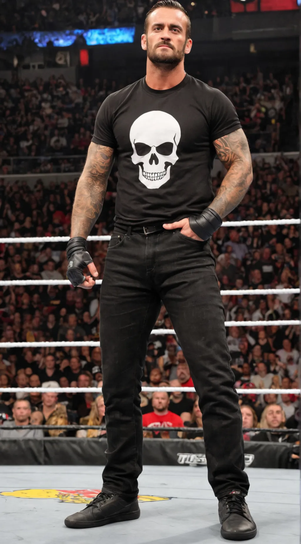 ai character: CM Punk background