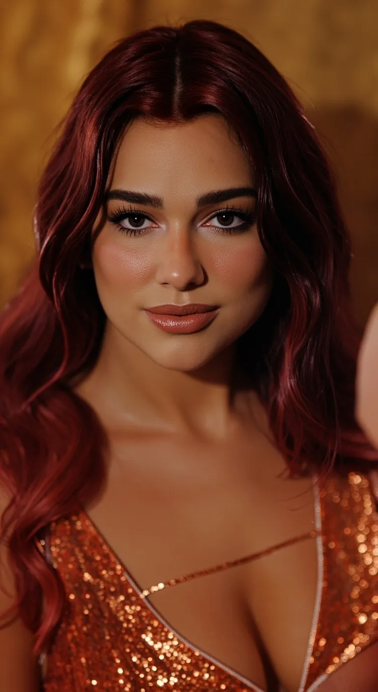 ai character: Dua lipa background