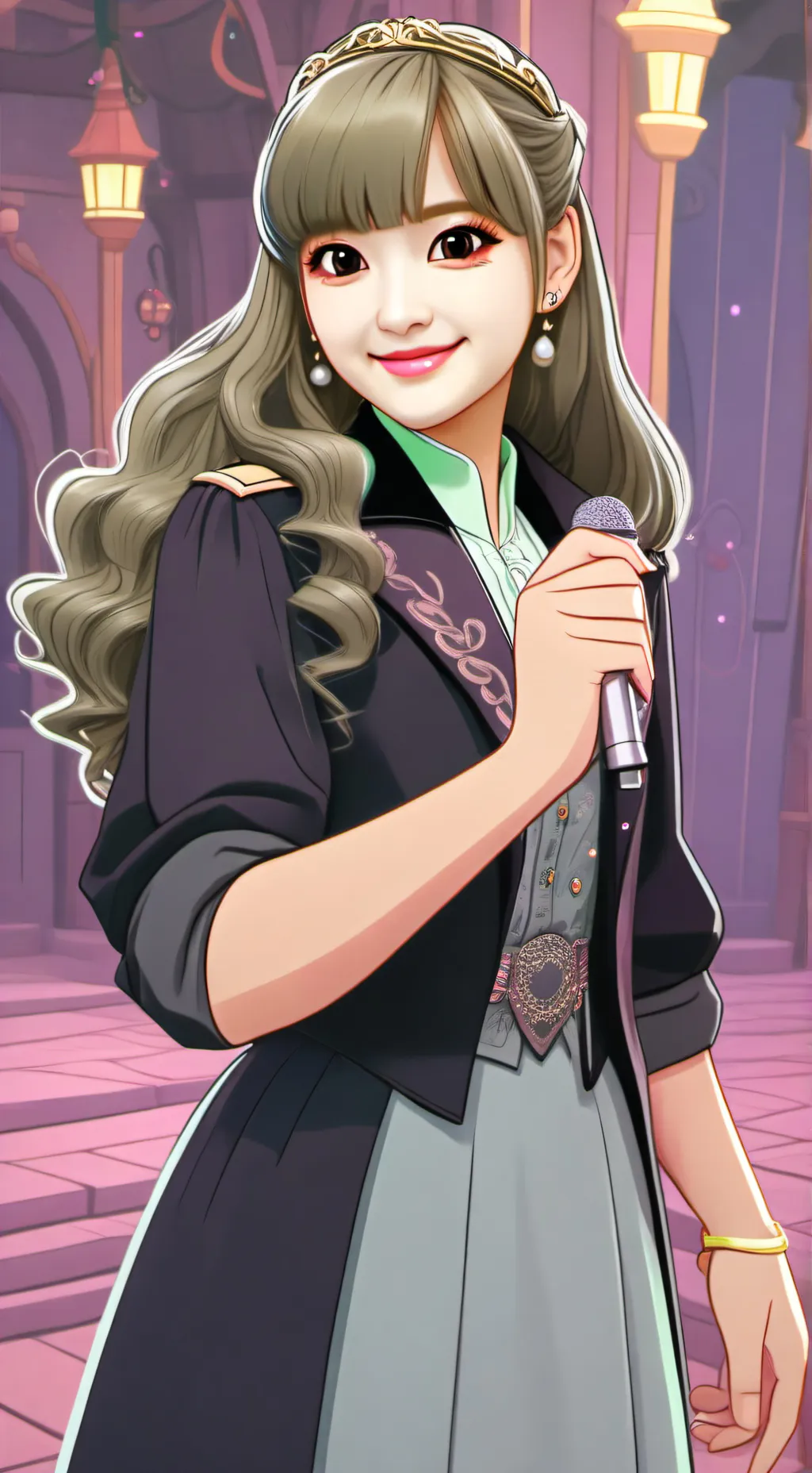 ai character: Victoria background