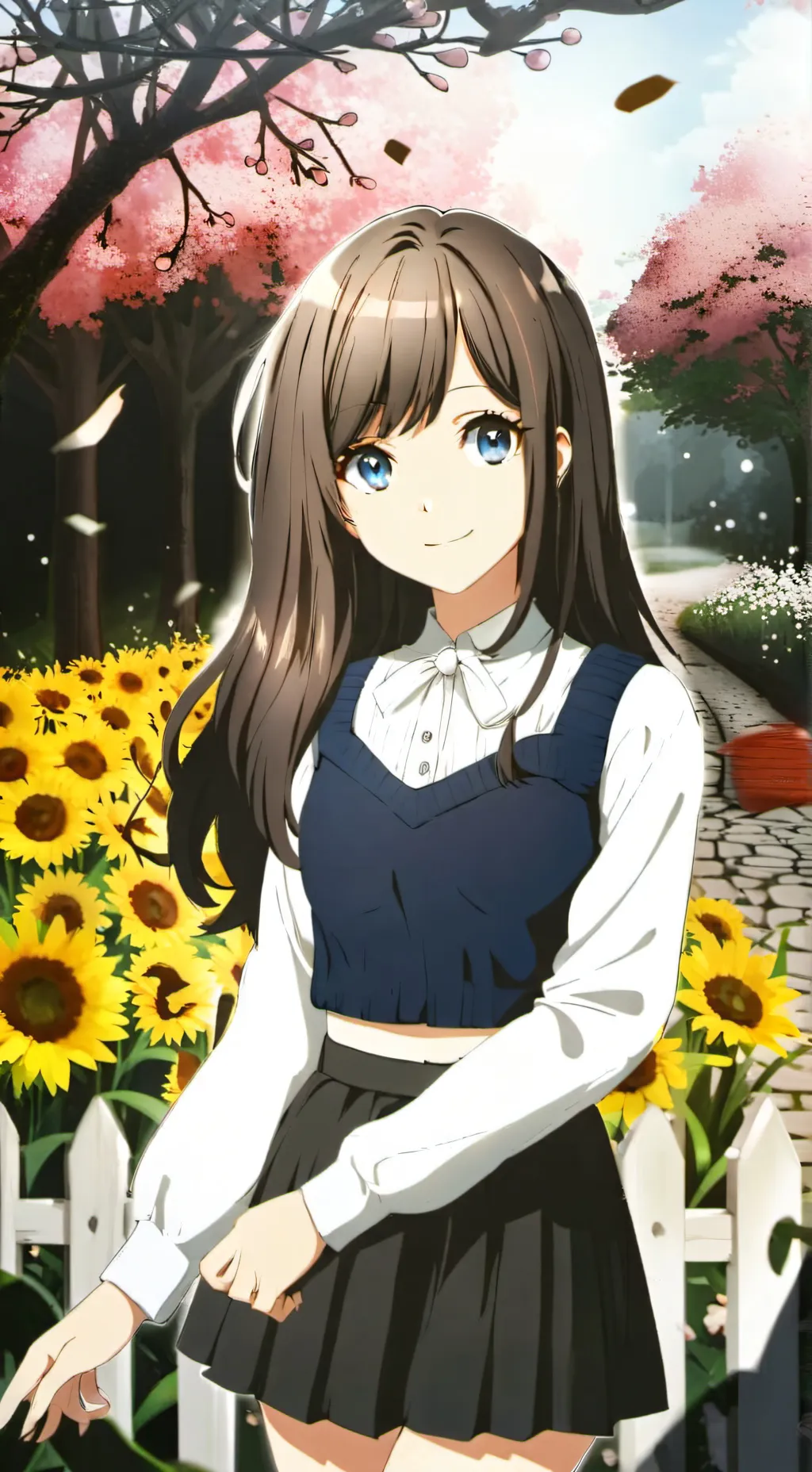 ai character: Monkey.D.Lily background