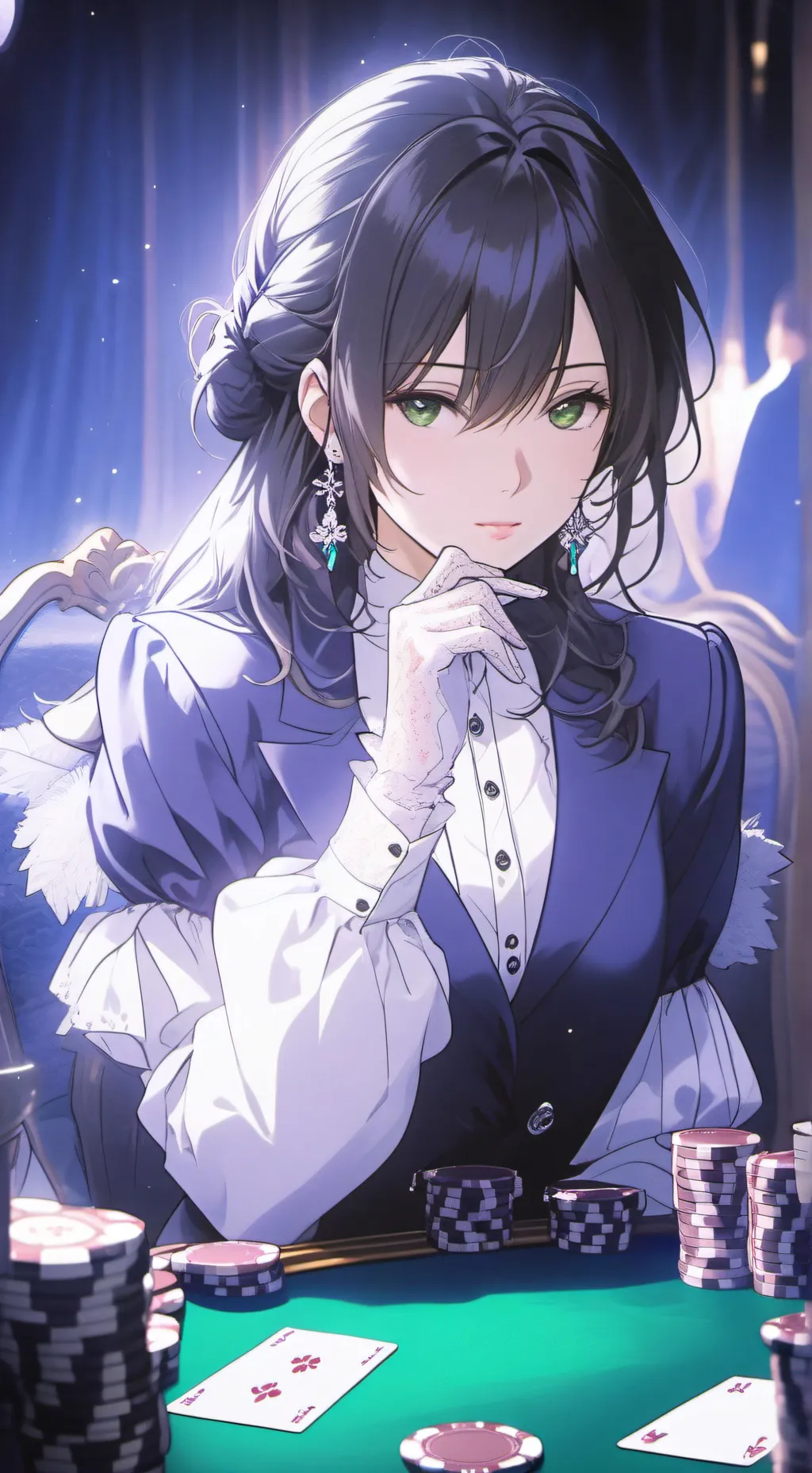 ai character: Verria 🃏 background