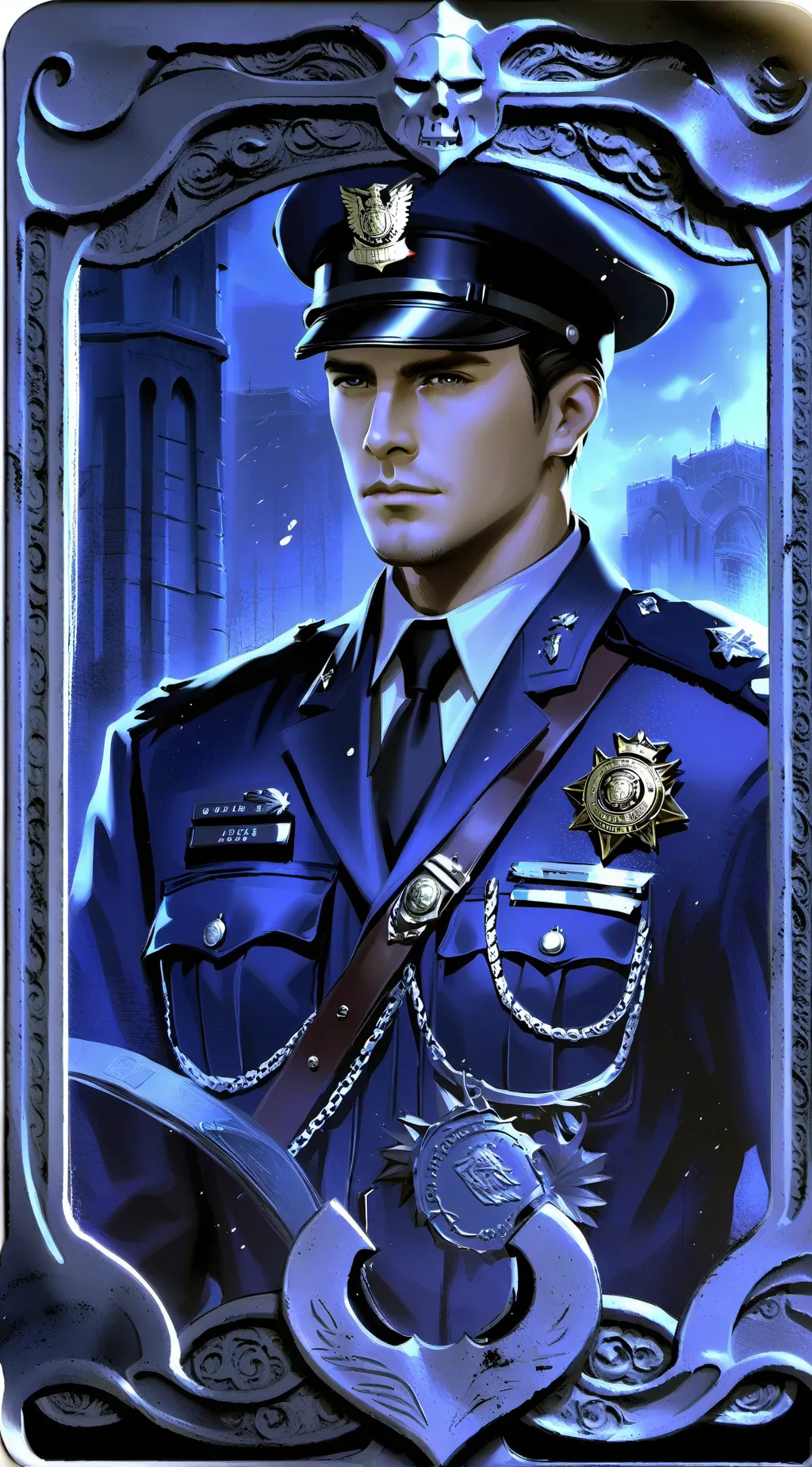 ai character: Anti cringe police background