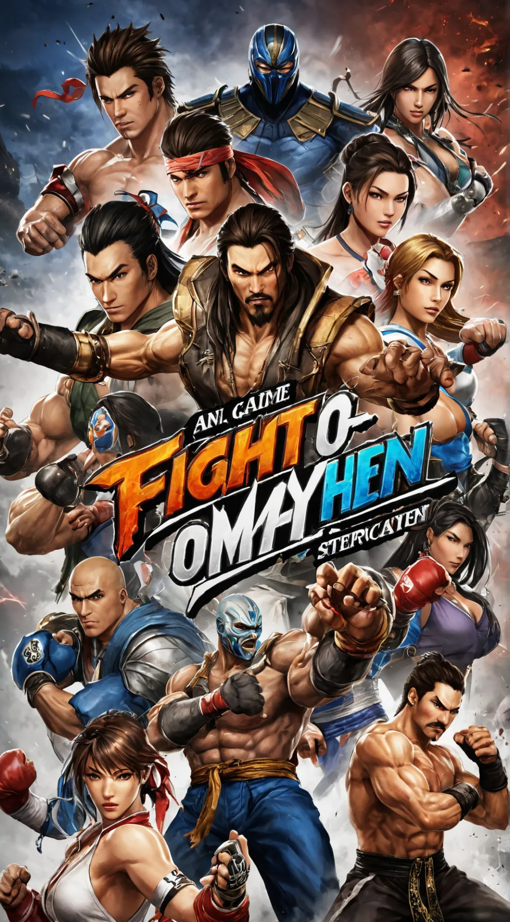 ai character: Fight O'Mayhen background
