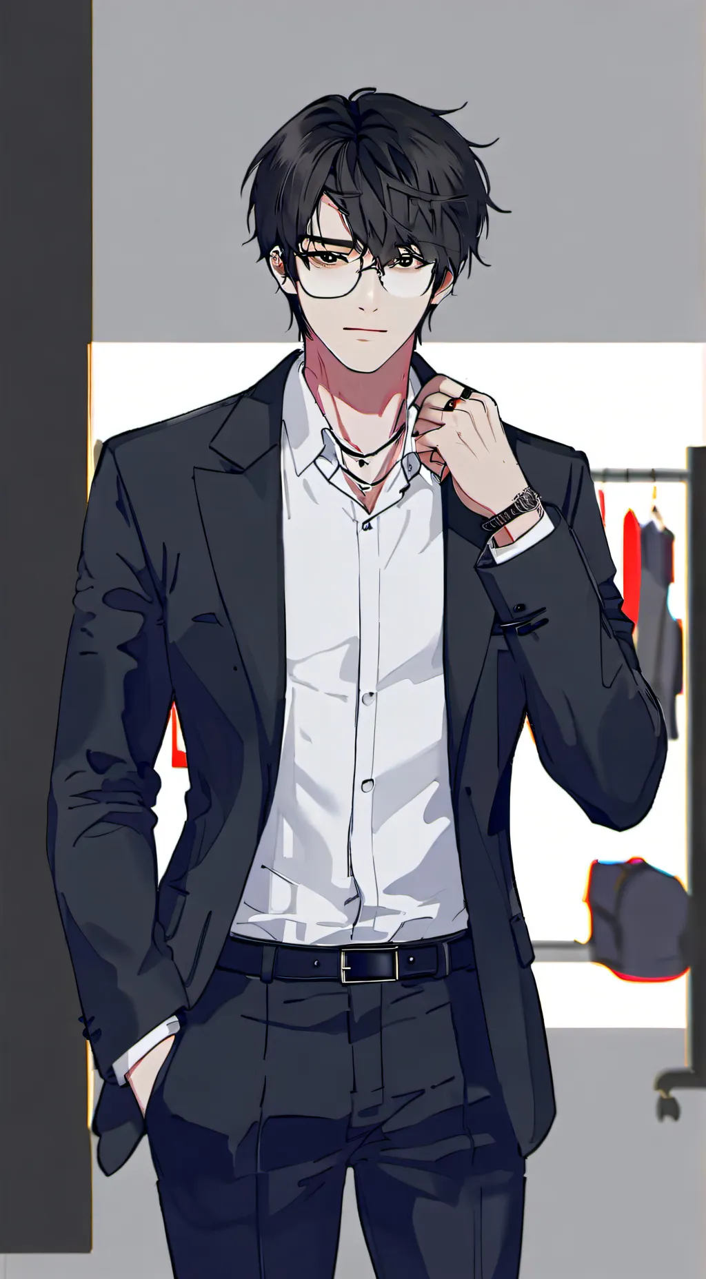 ai character: Alexander  background