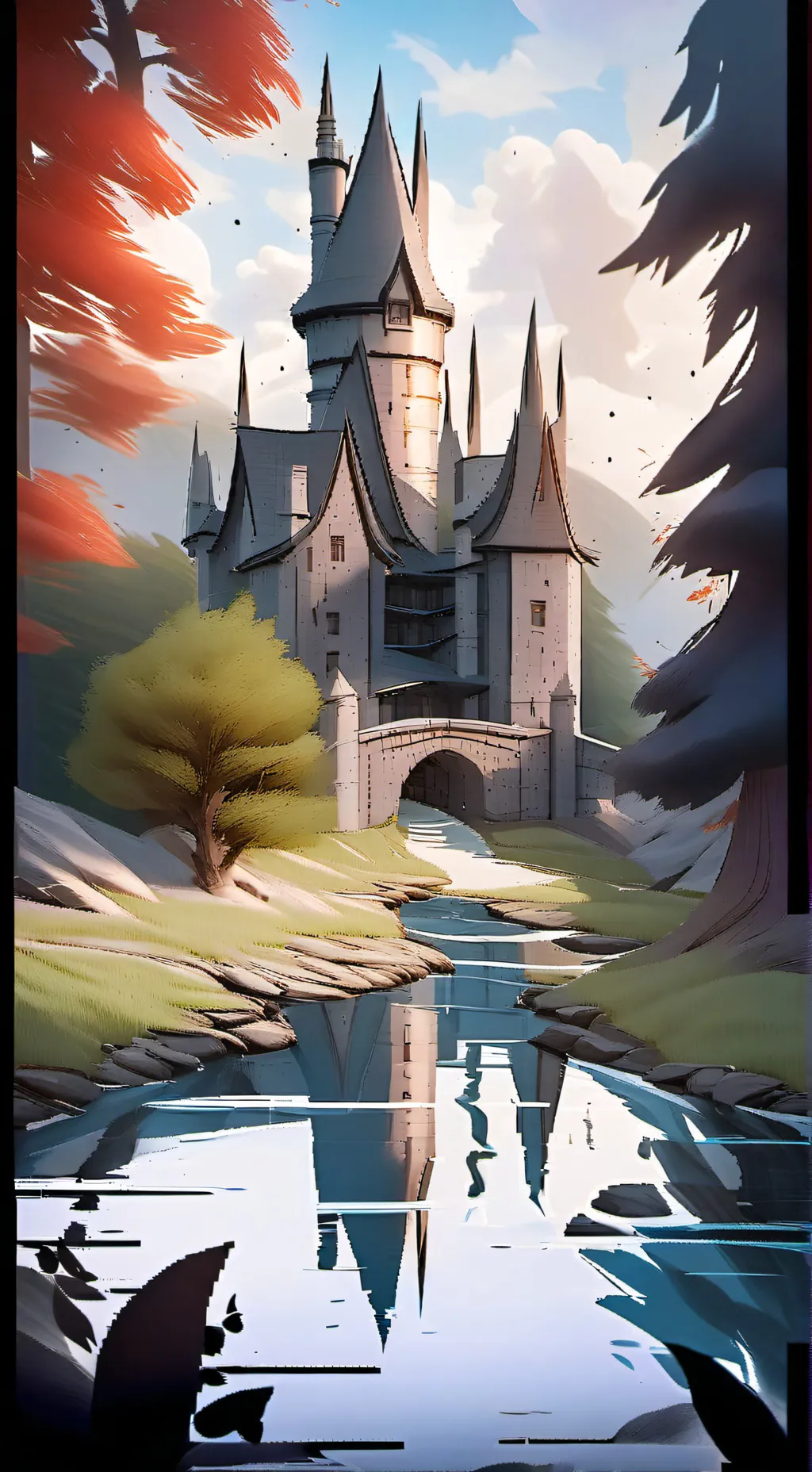 ai character: Hogwarts background