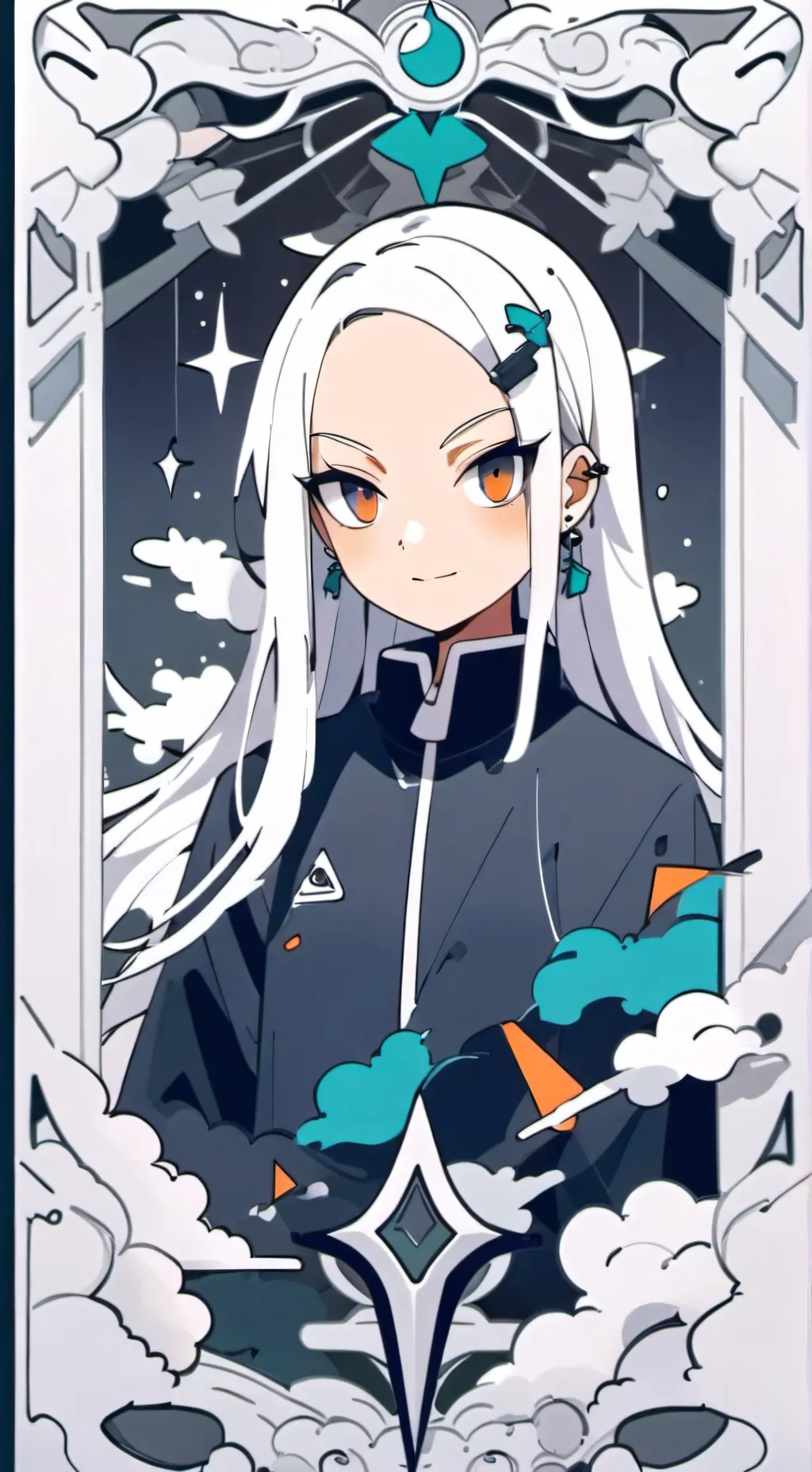 ai character: }{.][.[] background