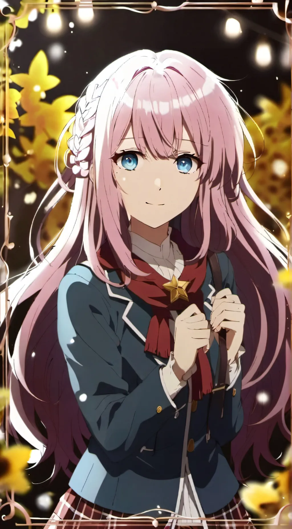 ai character: Lívia  background