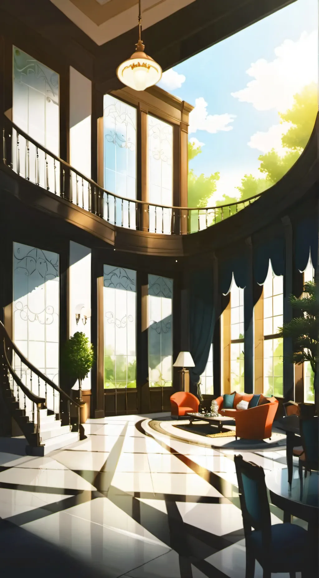 ai character: Hotel Hazbin background