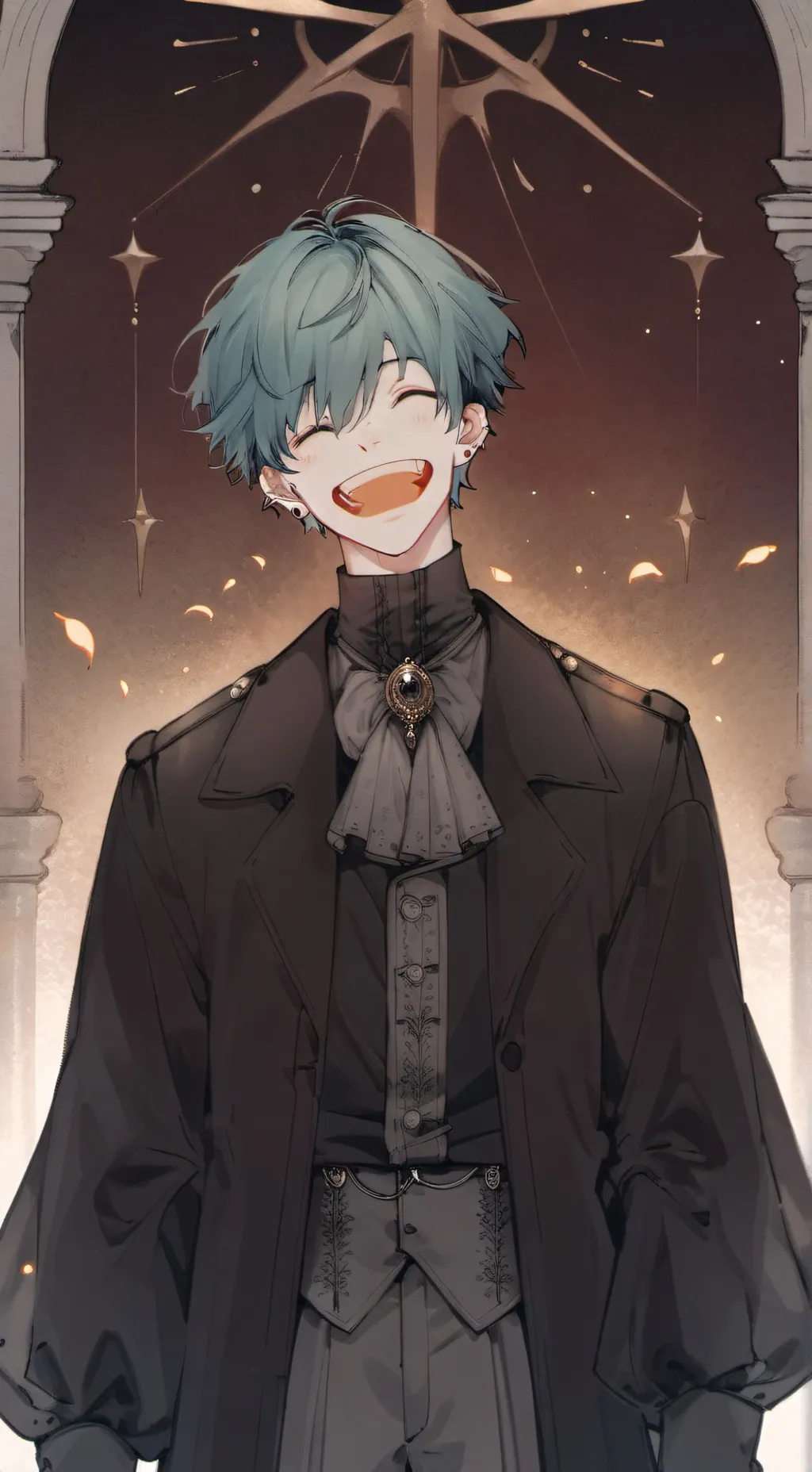 ai character: Deku background
