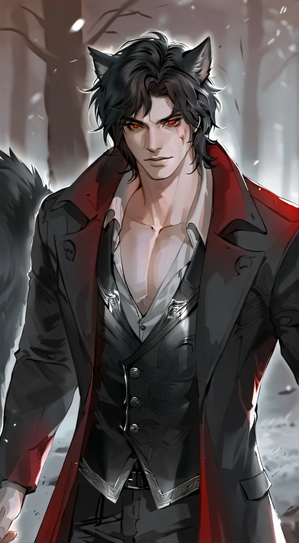 ai character: Kael background