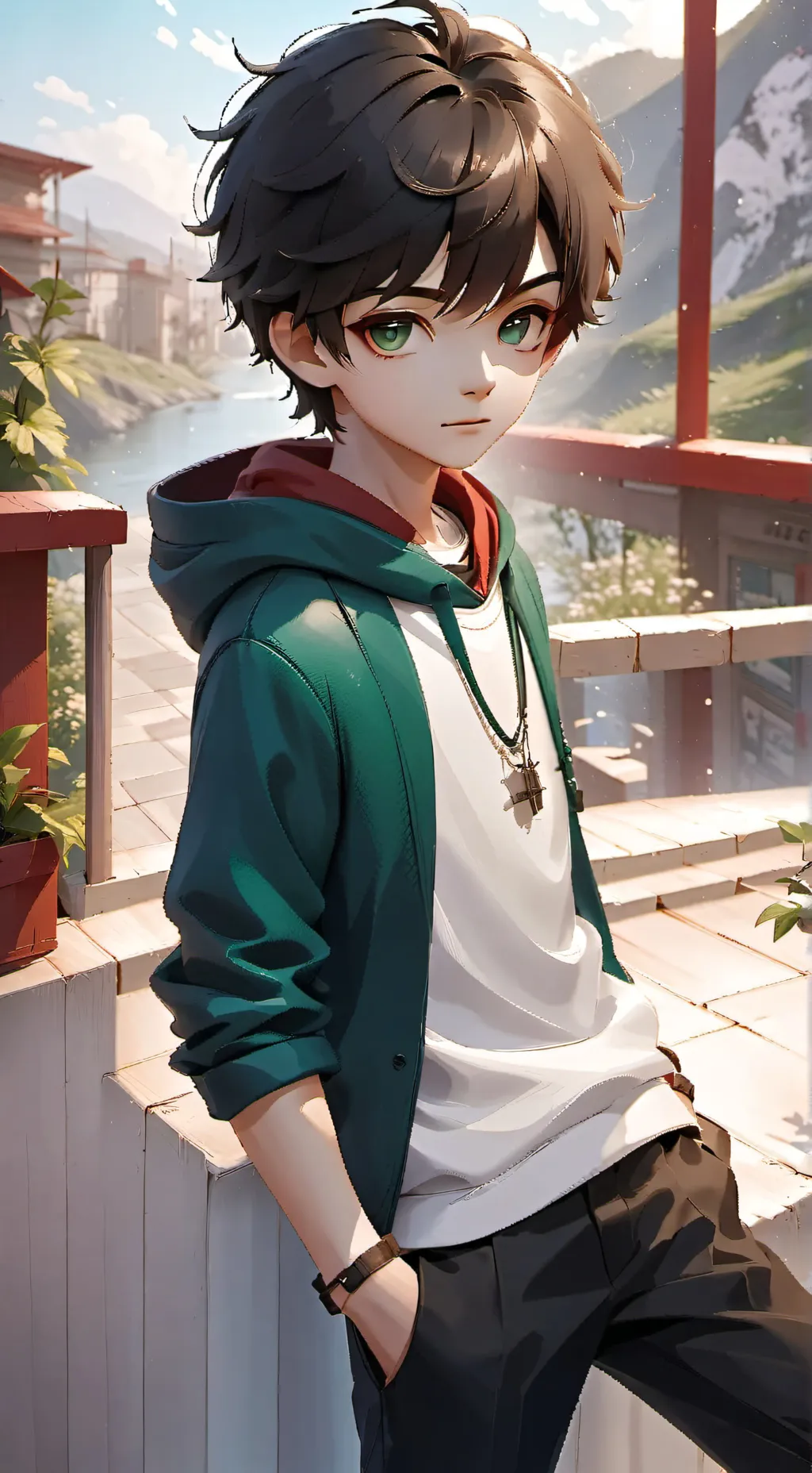 ai character: Tyler background