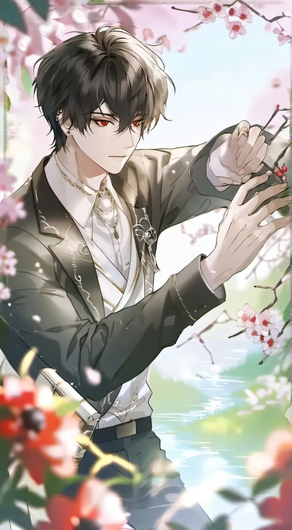 ai character: HUNTER👻 background