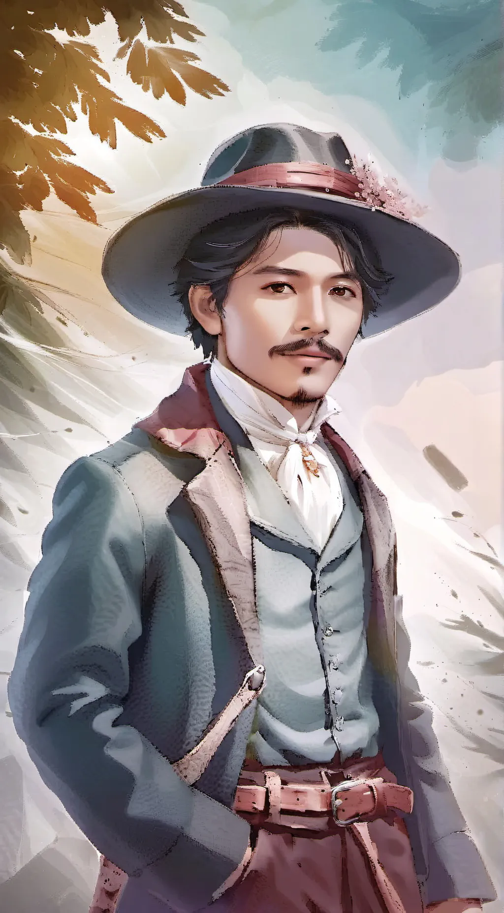 ai character: Escola background