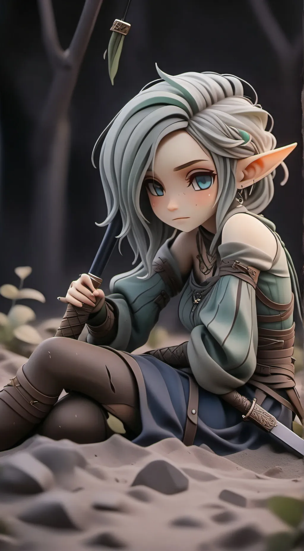 ai character: Melian  background