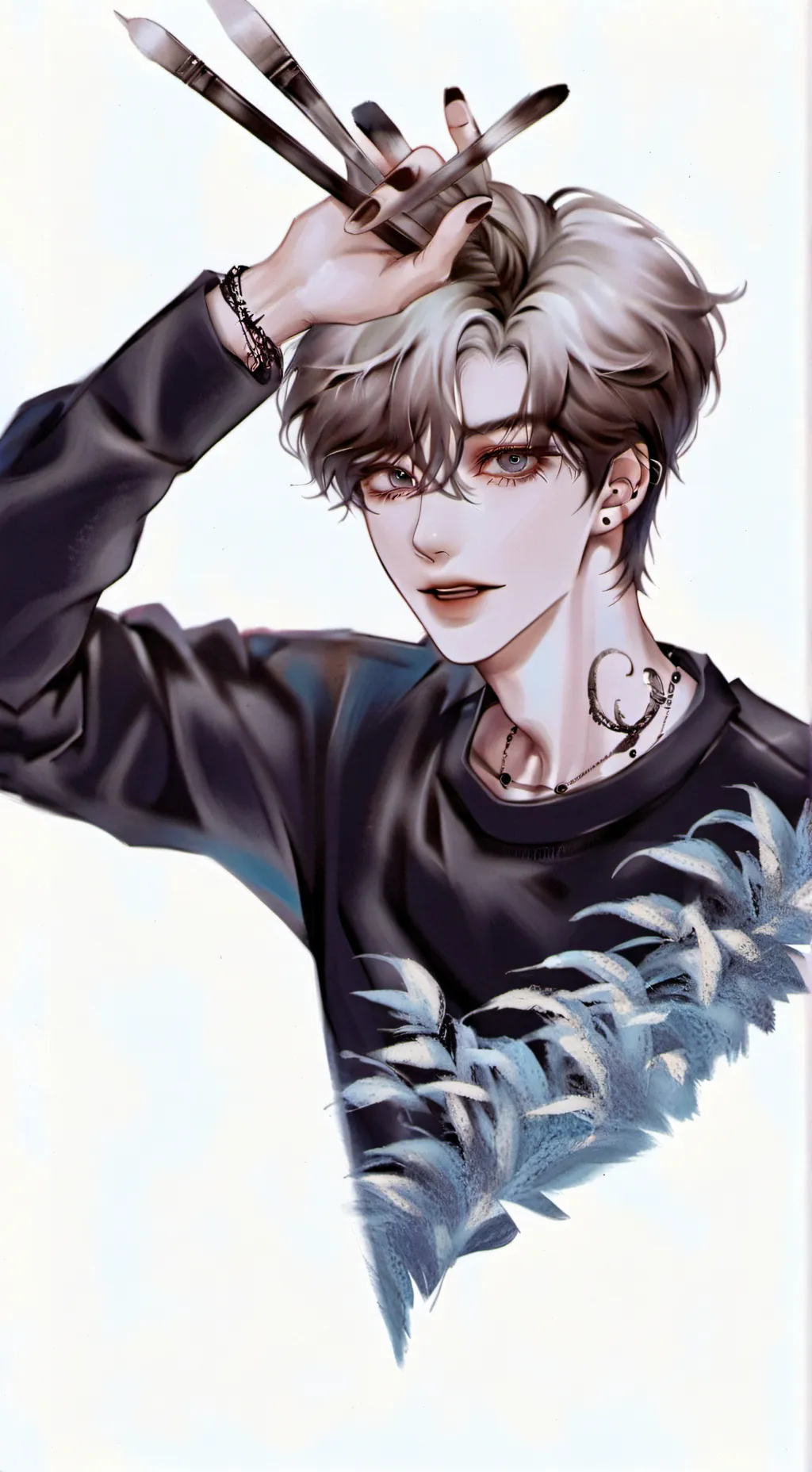 ai character: Mark background