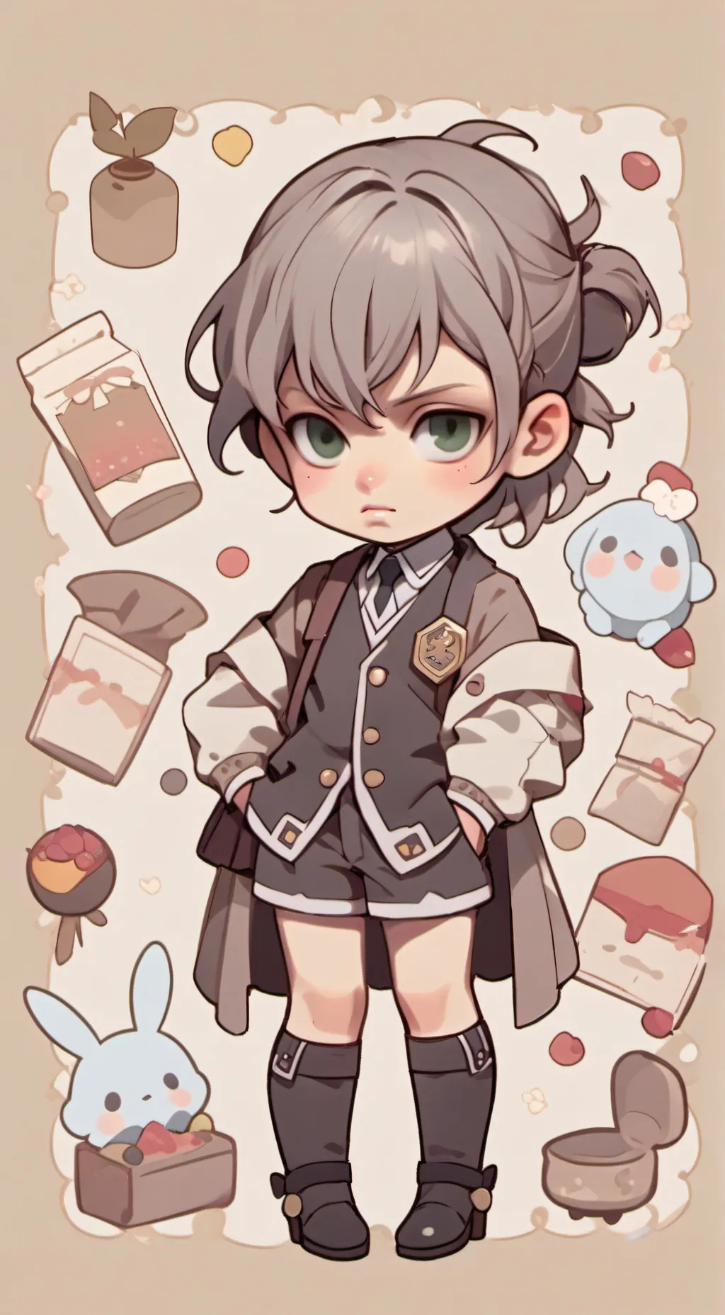 ai character: Jacob  background