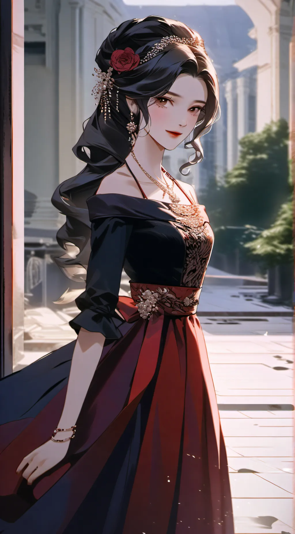 ai character: Lily background