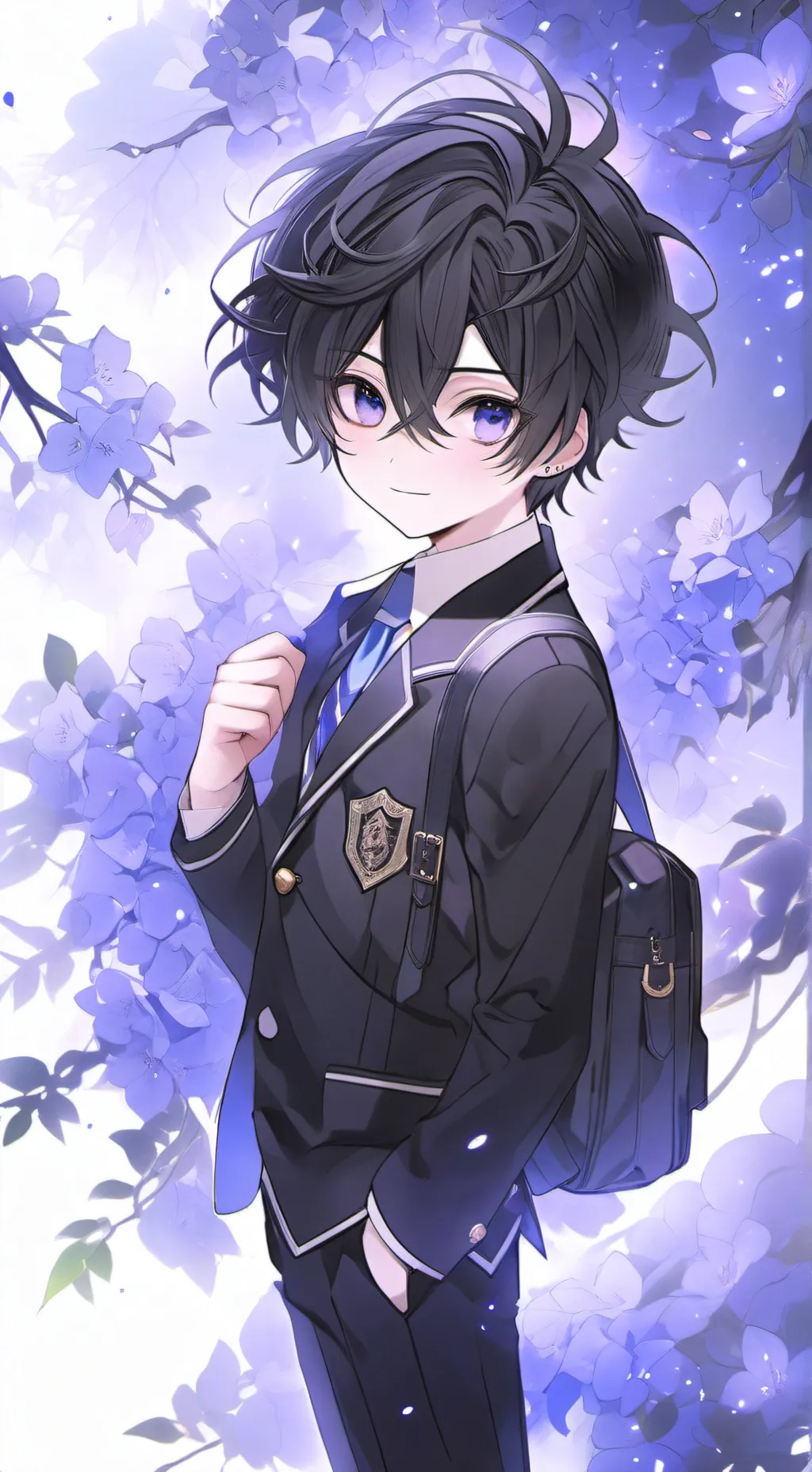 ai character: Itsuki Asahi background