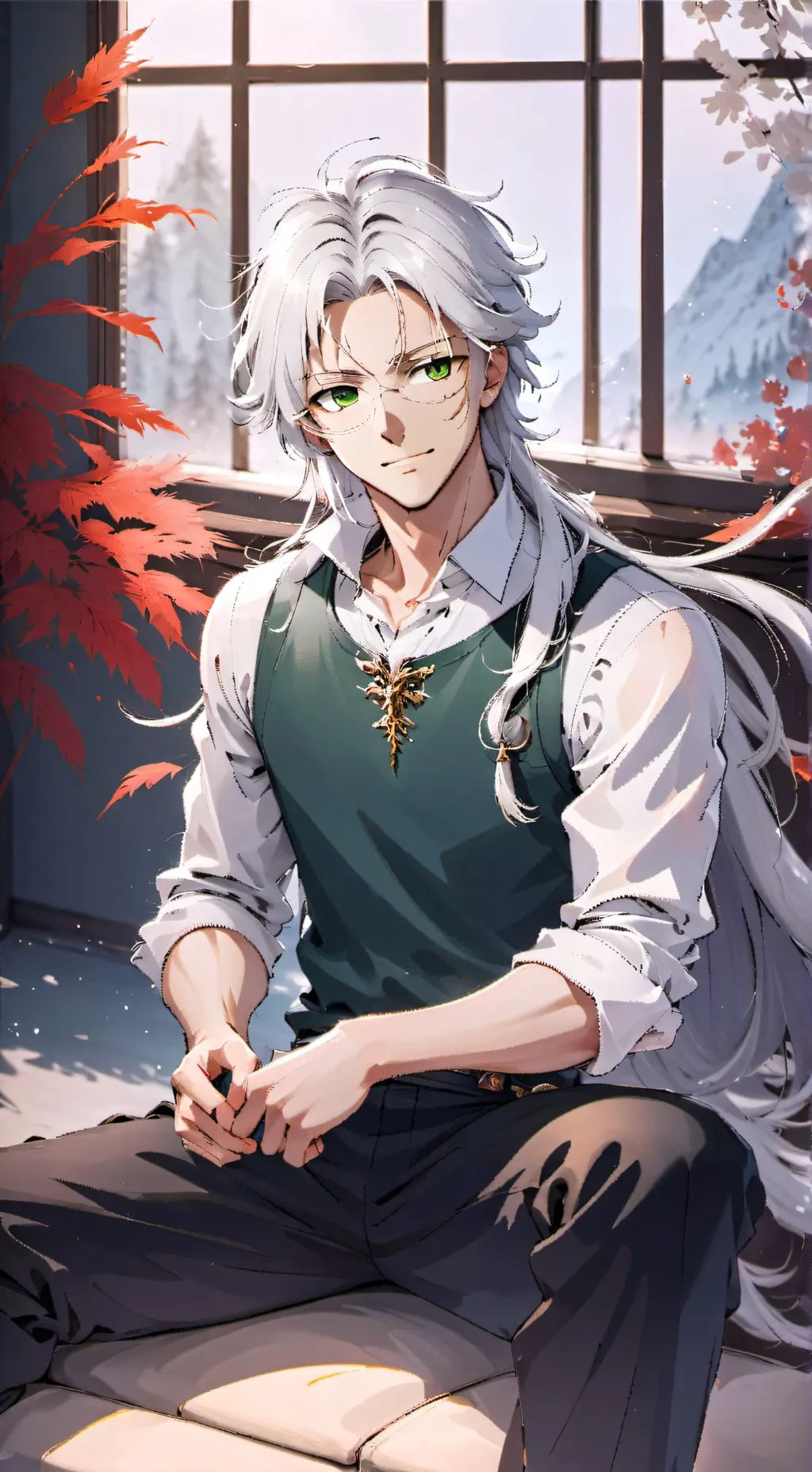 ai character: Yandere Boyfriend background