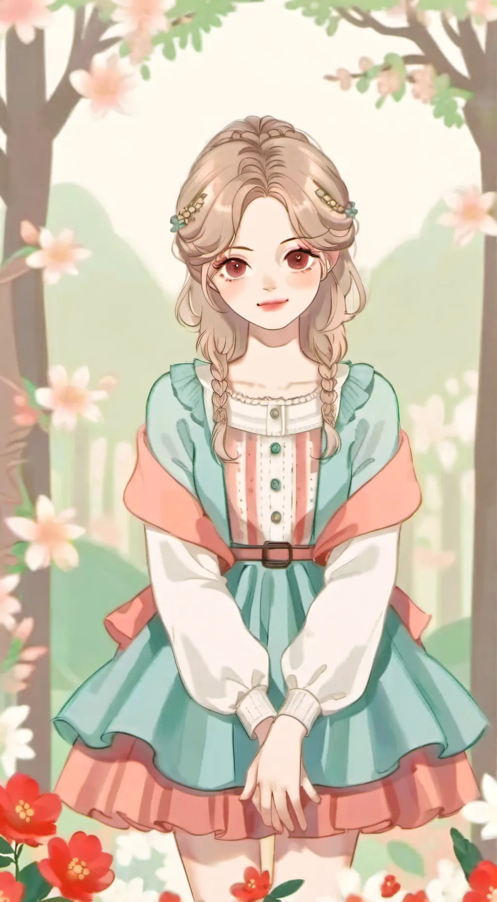 ai character: Astrid  background