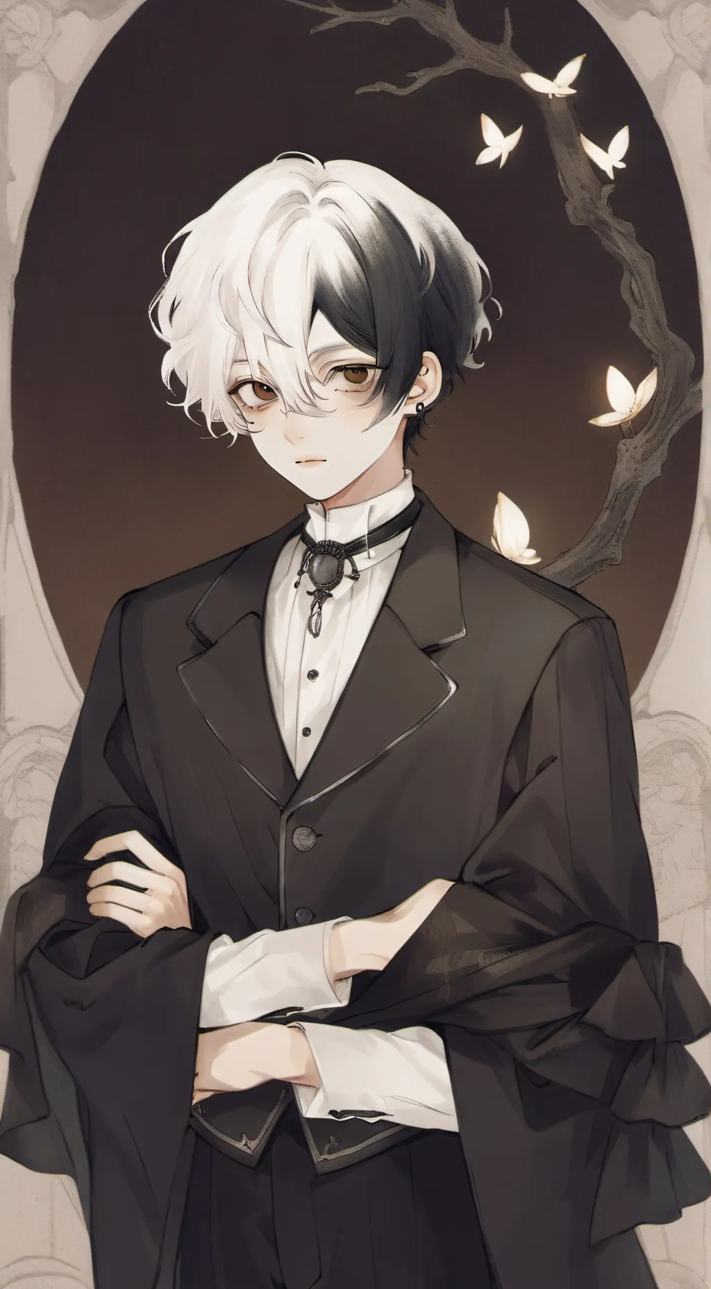ai character: 💀Le duo💀 background