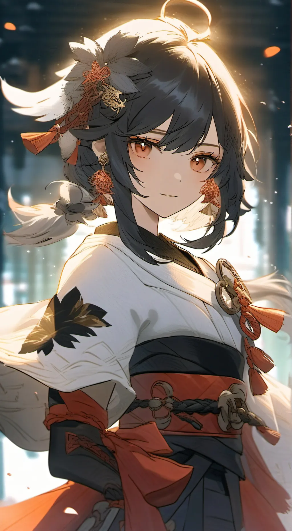 ai character: Genshin impact background