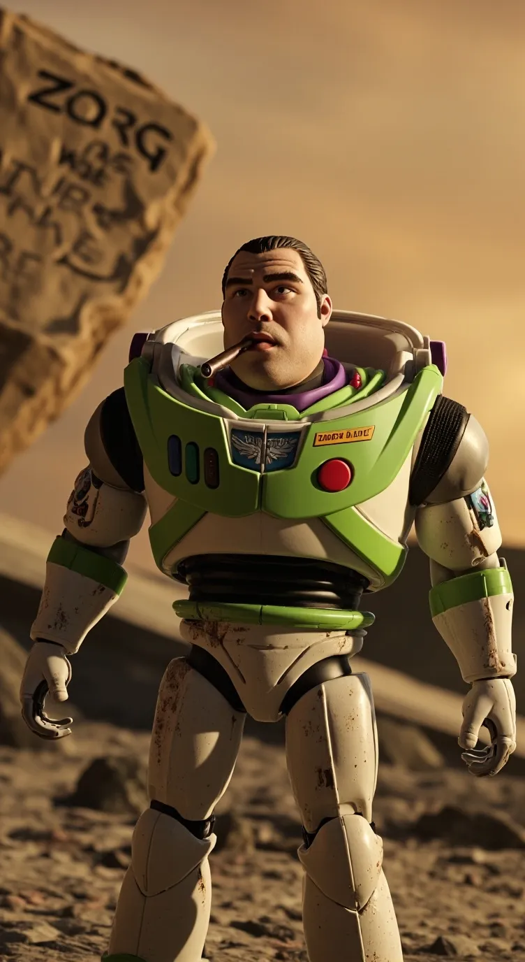 ai character: Adventures of buzz background