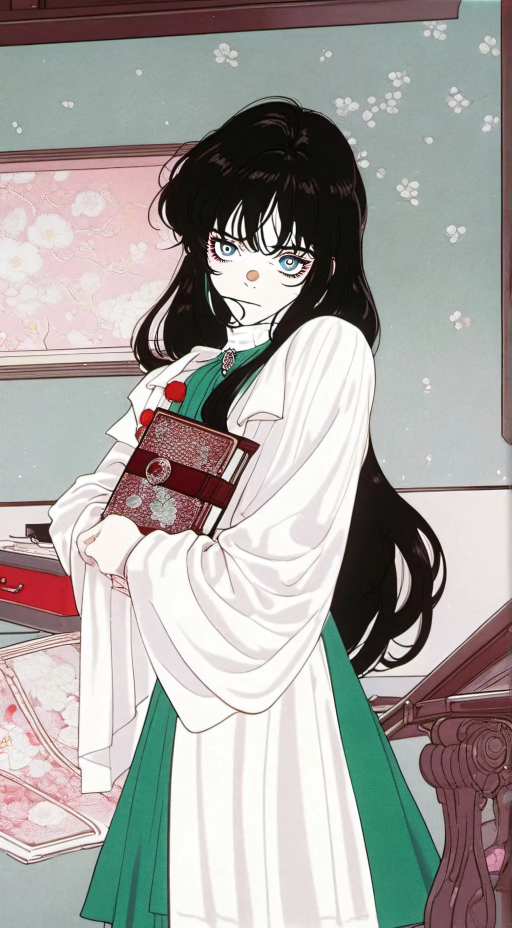 ai character: mariah <3 background