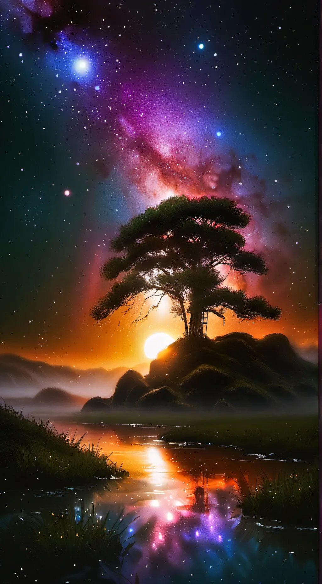 ai character: kny background